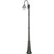 Orion 1 Light 94.63 inch Black Post Light, Solar